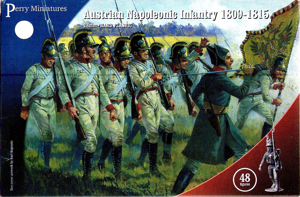 Austrian Napoleonic infantry 1809-1815 - 28mm - Perry - AN40