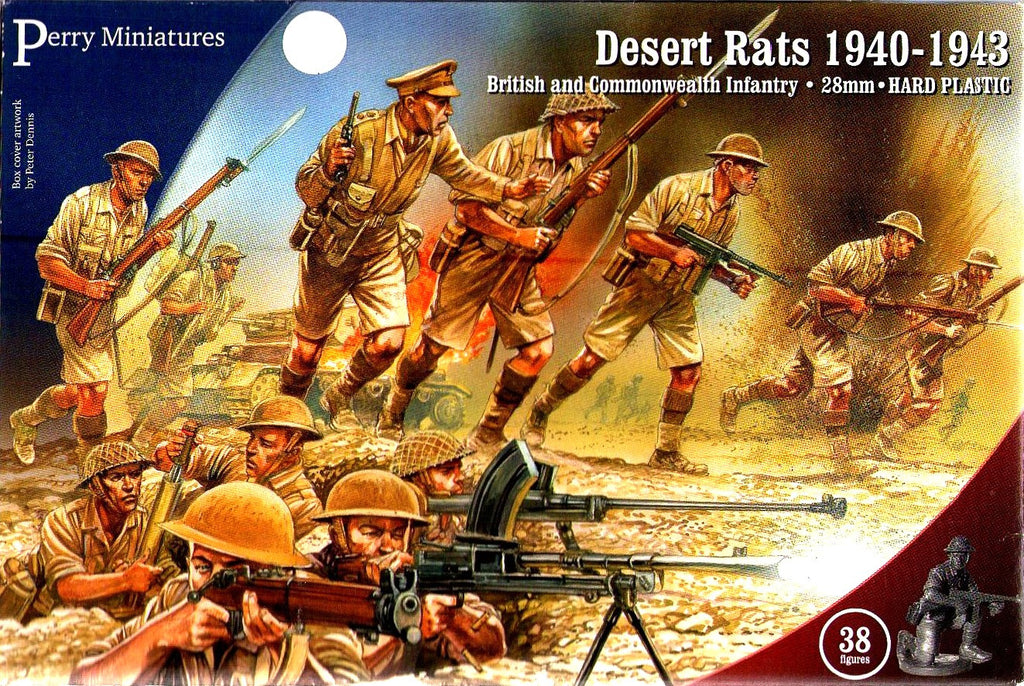 Desert rats 1940-1943 - 28mm - Perry - WW1 - @