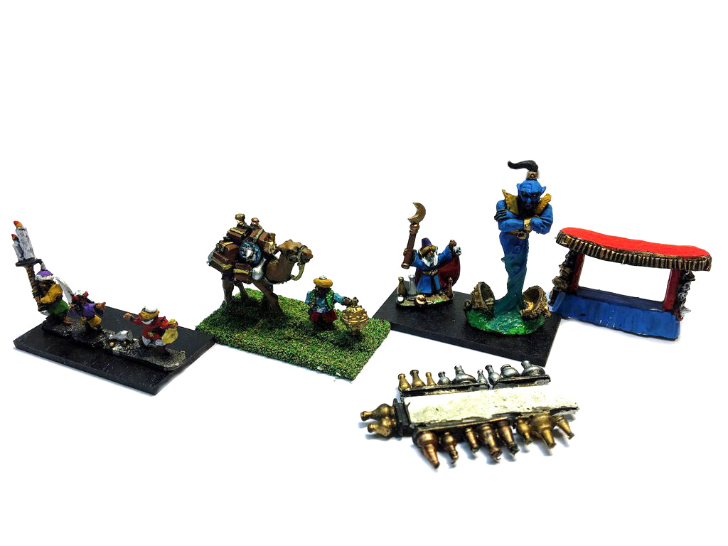 Araby Djinn - 10mm - Warmaster - PAINTED - CP@