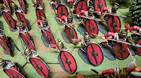 CARTAHAGINIAN INFANTRY CAVALRY PUNIC WARS - 1:32 - PAINTED (SET 9)