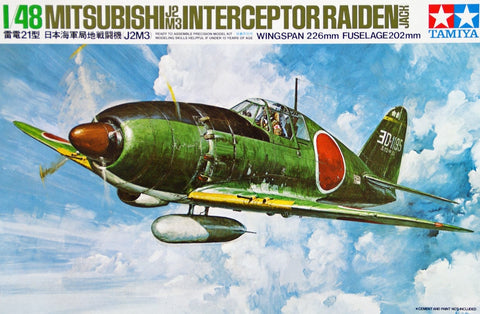 Mitsubishi J2M3 Raiden Jack - 1:48 - Tamiya - 61018