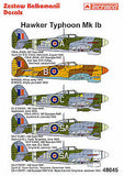 Hawker Typhoon Mk.Ib (5) JP510 FM-A 257  - 1:48 - Techmod - @
