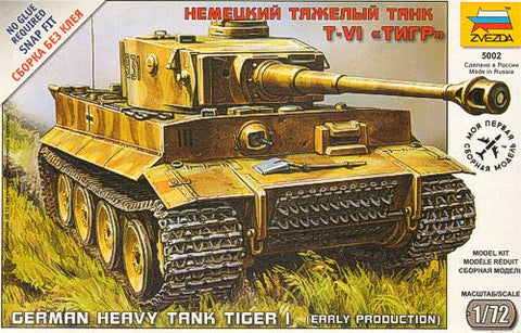 Pz.Kpfw.VI Tiger I - 1:72 - Zvezda - 5002