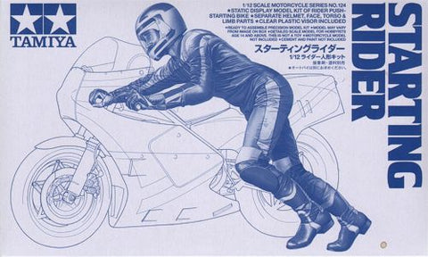 Tamiya - 14124 - Starting Rider Figure - 1:12