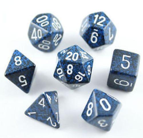 Chessex - 25346 - Stealth - Polyhedral 7 die set