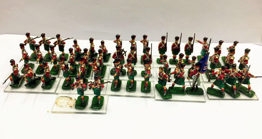 Highlander Infantry x 47 - 1:72 (HIGH PAINTED) - Italeri - 6004 - CP@
