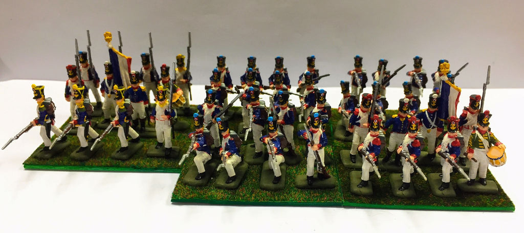 French Infantry x 44 - 1:72 (HIGH PAINTED) - Italeri - 6066 - @