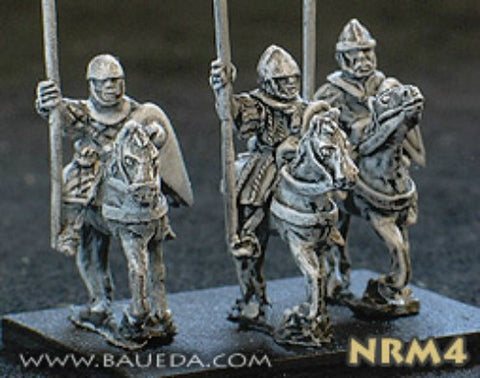Baueda - Norman Light Cavalry (4 pz.) - 15mm