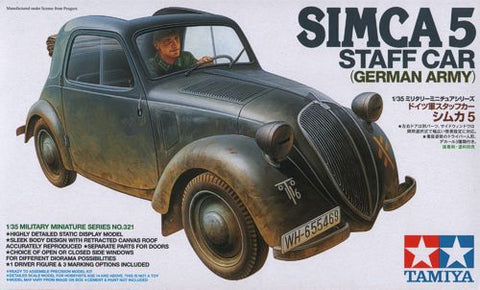 Tamiya 35321 - Simca 5 German Staff Car - 1:35