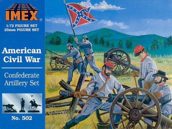 Confederate artillery set (American History series) - 1:72 - Imex - 502