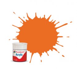 Humbrol - Paints & Painting - N.18 Orange gloss - AB0018