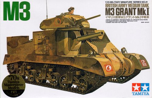 M3 Grant tank - 1:35 - Tamiya - 35041