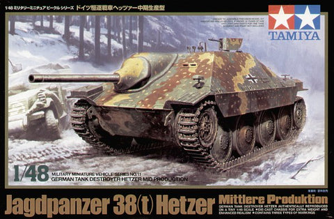 Tamiya TA32511 - Jagdpanzer 38(t) 'Hetzer' Middle Production Model - 1:48
