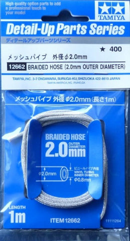 Braided hoses for 1/12 bikes - 1:12 - Tamiya - 12662 - @