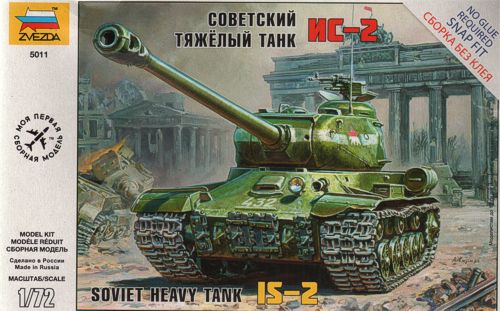 Zvezda - 5011 - Soviet Jozef Stalin IS-2 - 1:72