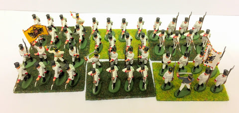 Hat - 8027 - Austrian line infantry - 1:72 (HIGH PAINTED) Type 2