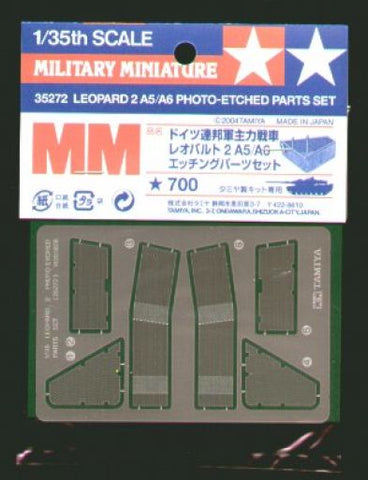 Tamiya 35272 - Leopard MBT 2 A6 Photo detail set - 1:35