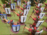 ROMANS ITALIAN ALLIES INFANTRY PUNIC WARS - 1:32 - PAINTED (SET 23) - CP@