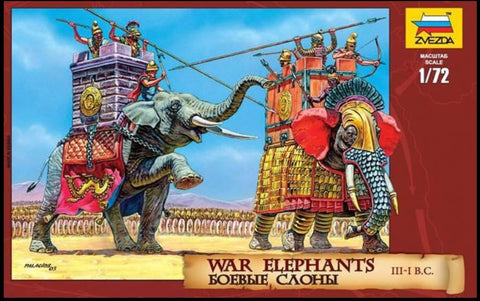 War elephants I-III B.C.- Zvezda - 1:72 - 8011 - @