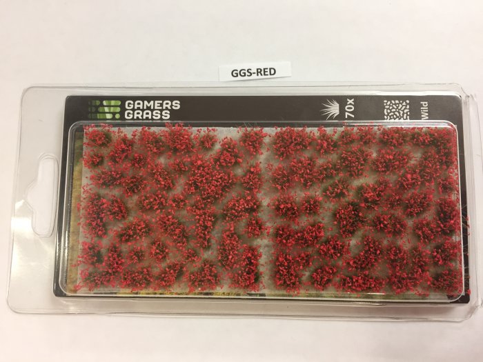 Gamers Grass - GGS-RED - Gamer's Grass Shrub Red Flowers