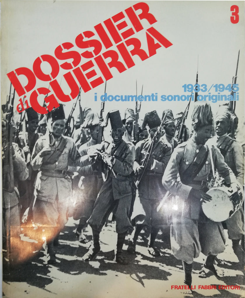 Dossier di guerra 3 - Rivista con disco e manifestini