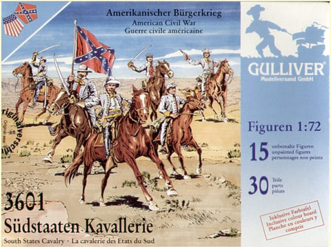 Gulliver - 3601 - Südstaaten Kavallerie - 1:72