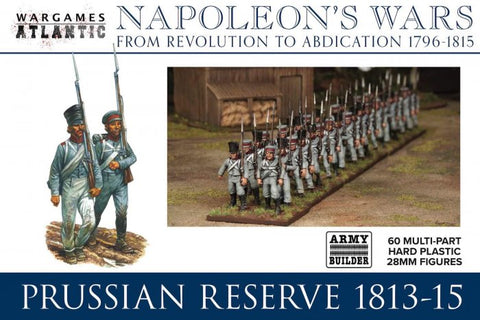 Wargames Atlantic - WAANW003 - PRUSSIAN RESERVE 1813-15 - 28mm