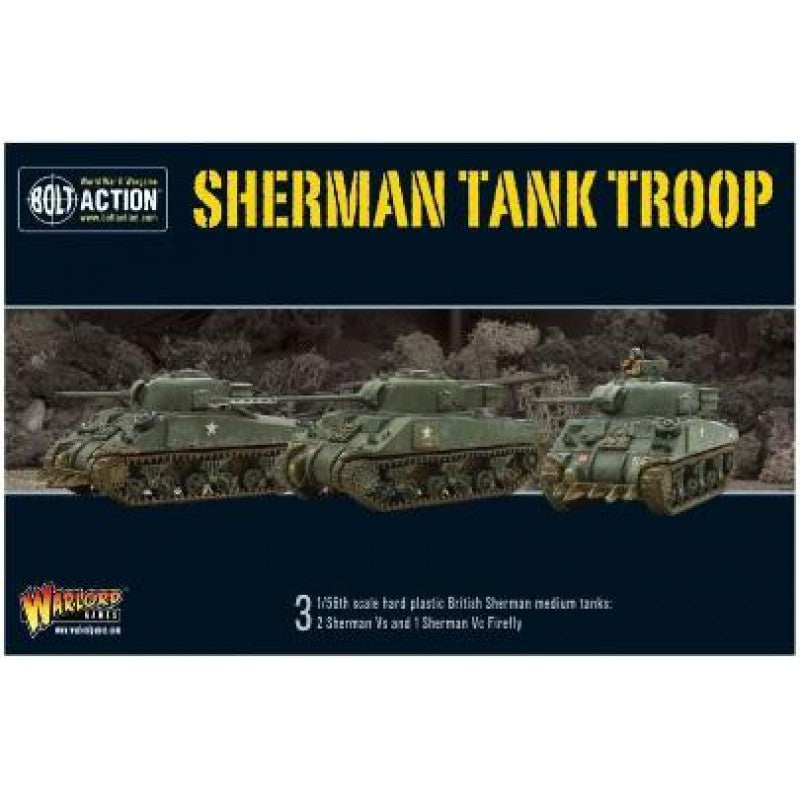 British Sherman V Troop - 28mm - Bolt Action - 402011011 @
