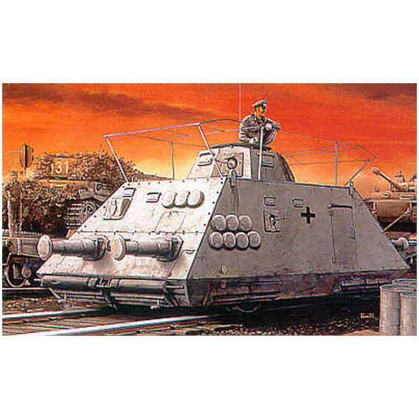 Dragon - 6071 - Schienen Panzerspahwagen Kommandwagen - 1:35