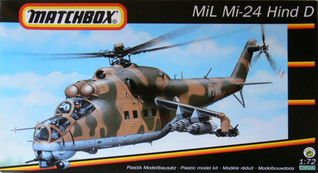 Mil Mi-24 Hind D - 1:72 - Matchbox - 40203