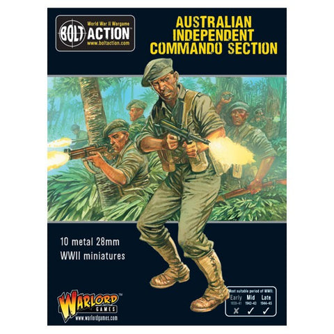 Warlord Games 402211202 - Australian Independent Commando Squad