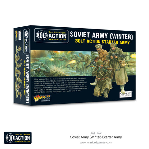 Soviet Army (Winter) starter army - 28mm - Bolt Action - 402614002