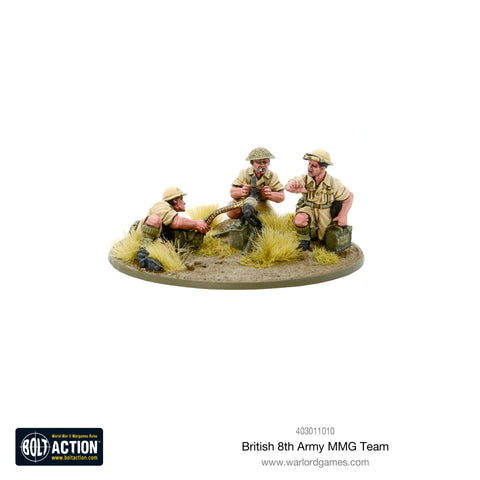 British 8th army MMG team - 28mm - Bolt Action - 403011010