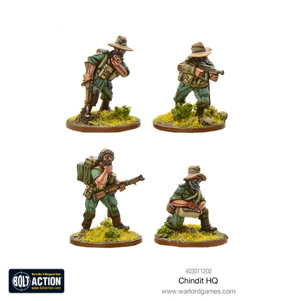 Chindit HQ - 28mm - Bolt Action - 403011202