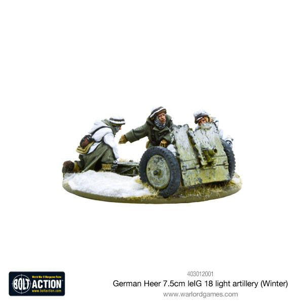 German Heer 7.5cm LelG18 Light Artillery - 28mm - Bolt Action - 403012001