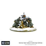 German Heer medium mortar team (Winter) - 28mm - Bolt action - 403012004