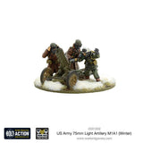US Army 75mm light artillery M1A1 winter - 28mm - Bolt Action - 403013002