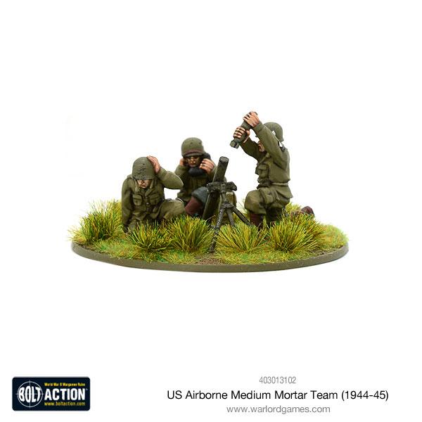 US Airborne medium mortar team (1944-45) - 28mm - Bolt Action - 403013102