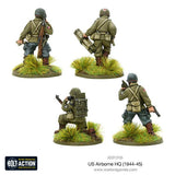 Warlord Games 403013105 - Bolt Action - US Airborne HQ (1944-45) - 28mm