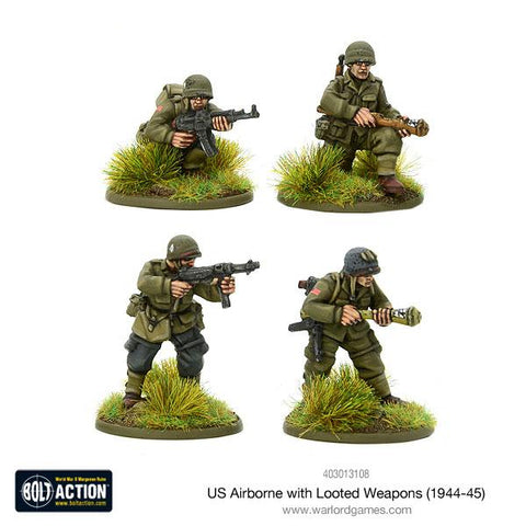 US Airborne with looted German weapons - 28mm - Bolt Action - 403013108