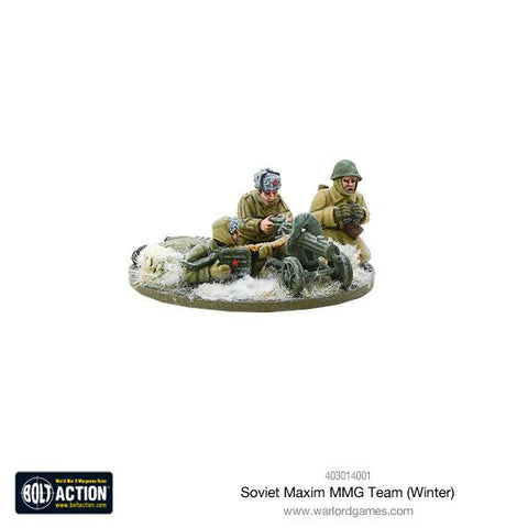 Soviet Maxim MMG team (Winter) - 28mm - Bolt Action - 403014001