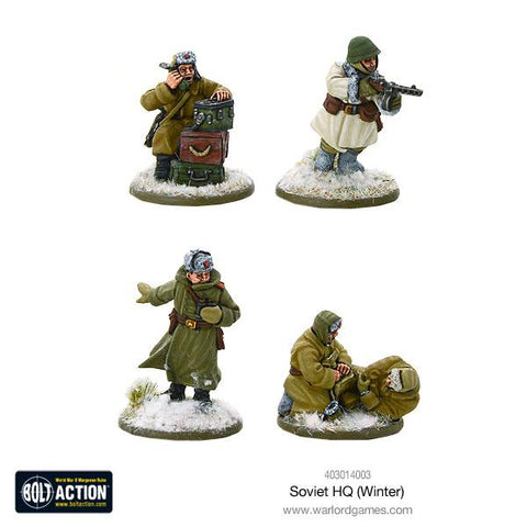 Soviet HQ (Winter) - 28mm - Bolt Action - 403014003