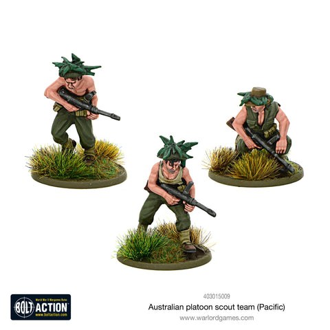 Australian platoon scout team (Pacific) - 28mm - Bolt Action - 403015009