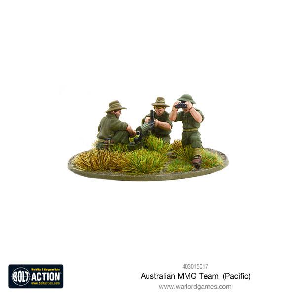 Warlord games - Bolt action - Australian MMG team (Pacific) - 28mm