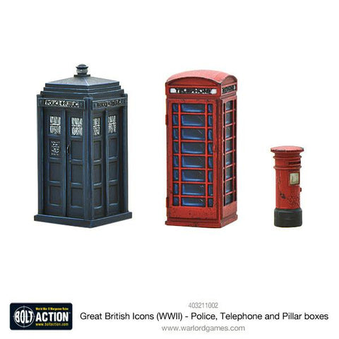 Great British icons - 28mm - Warlord games - Bolt action - @