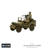 US Army jeep with 30 Cal MMG - 28mm - Bolt action - 403213001