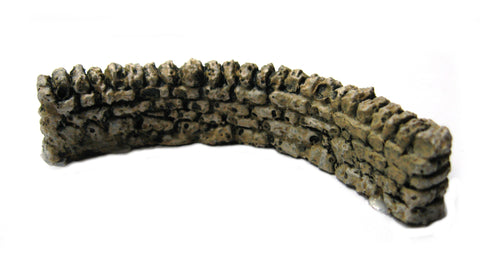 Scenery - Wargame - Corner wall - 20-28mm - ES45 - USED