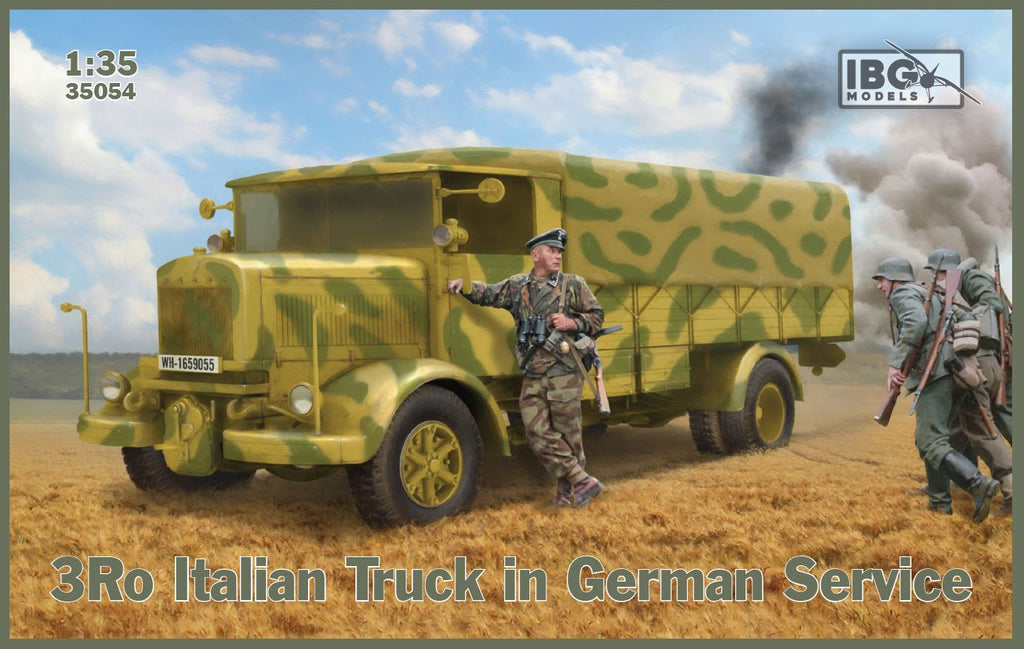 IBG - 35054 - 3Ro Italian Truck in German Service - 1:35