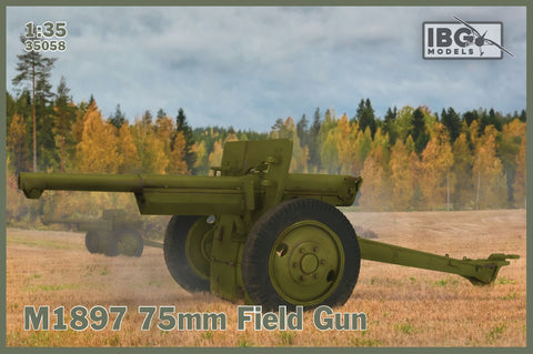 IBG - 35058 - M1897 75mm Field Gun - 1:35
