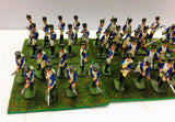 French Infantry - Les Bleus x 48 - 1:72 (PAINTED) - Italeri - 6002 - CP@